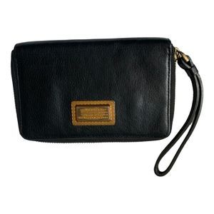 Marc by Marc Jacobs black leather wallet